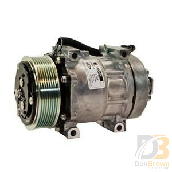 Compressor, 10 CID, FLX7, Direct, PV8, 119MM, 12V, Pad 512253