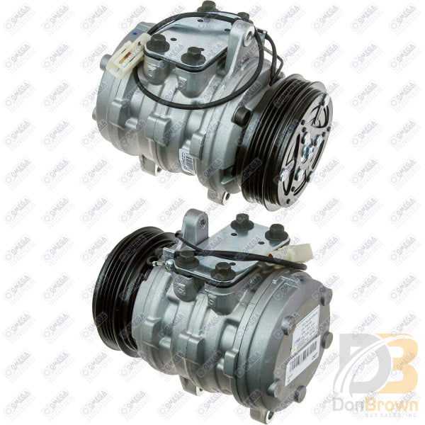 Compressor 10P08E Pv4 4.00In 3Ear 20-10755-Am Air Conditioning