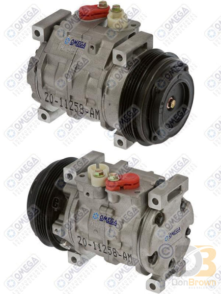 COMPRESSOR 10S13C 110mm PV4 12V 20-11258-AM – Don Brown Bus Parts