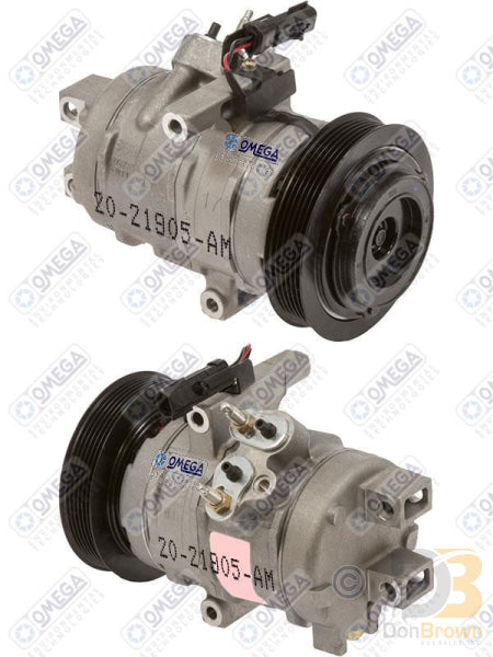 Compressor 10S17C Pv6 130Mm 20-21905-Am Air Conditioning