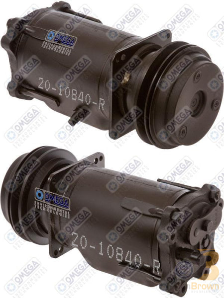 Compressor A6 1Gr 5.625In 12V 10:00 Std W/sh Sw Remfg 20-10840-R Air Conditioning