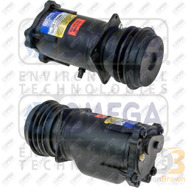 Compressor A6 2Gr 12V 2:00 No Switch 5.00In Dia 20-11565 Air Conditioning