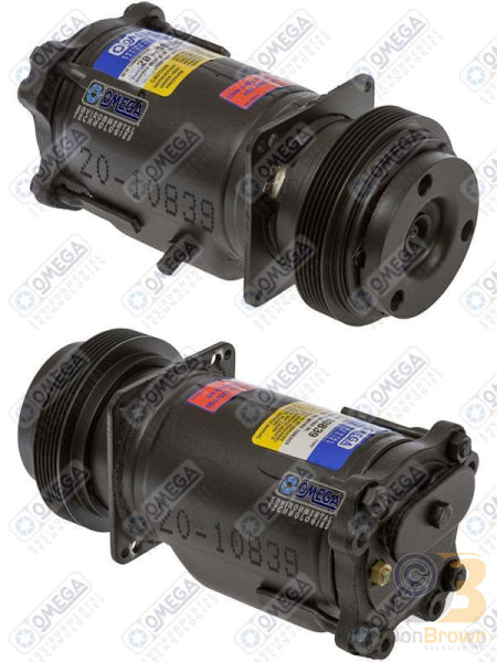 Compressor A6 5 1/2In Pv6 12V 10:00 Pag Metric Thread 20-10839 Air Conditioning