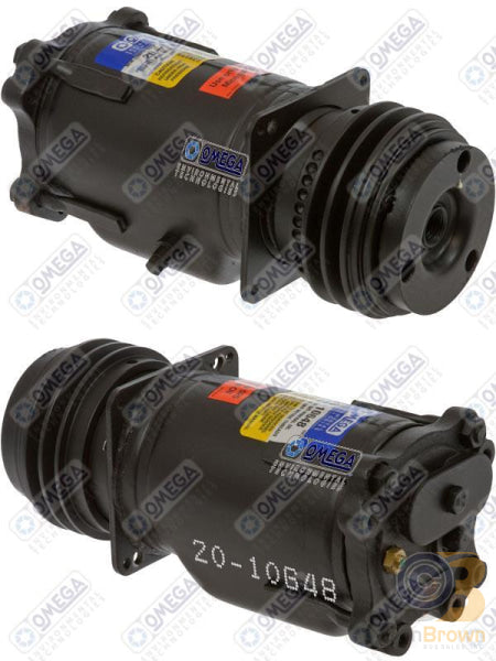 Compressor A6 5In 2A 12V 2:00 Shs Metric 20-10648 Air Conditioning