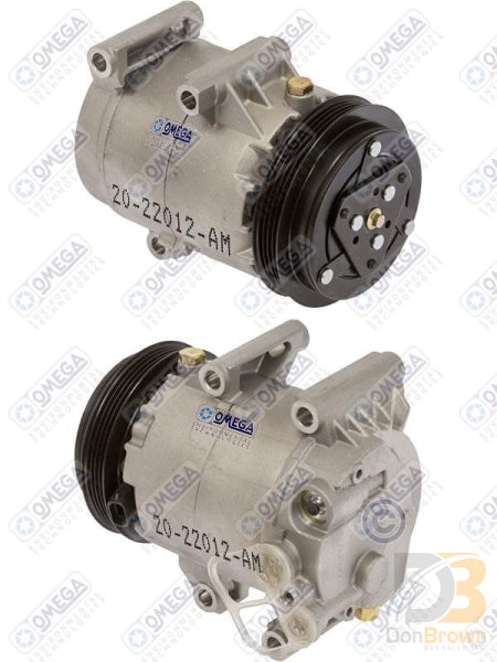 Compressor Cvc Pv4 125Mm 12V 20-22012-Am Air Conditioning