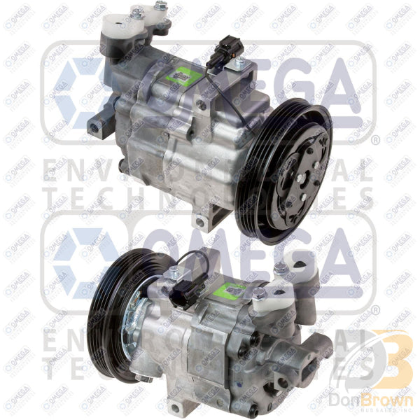 Compressor Dkv08R Pv4 4.87In Nissan Micra 2007 20-21753 Air Conditioning