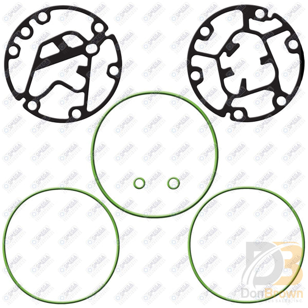 Compressor Gasket Kit - Diesel Kiki Tm13 Tm15Hd Mt2370 Air Conditioning