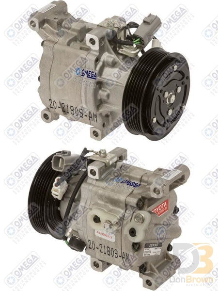 Compressor Scsa06C Pv6 104Mm 12V 20-21809-Am Air Conditioning