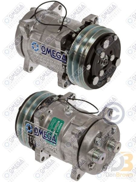 Compressor Sd5H14 6631 Hto 132Mm 2A 12V 20-10180 Air Conditioning