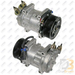 Compressor Sd7H15 4347 Pv10 119Mm V-Pad 12V Enhanced 20-04347-Am Air Conditioning