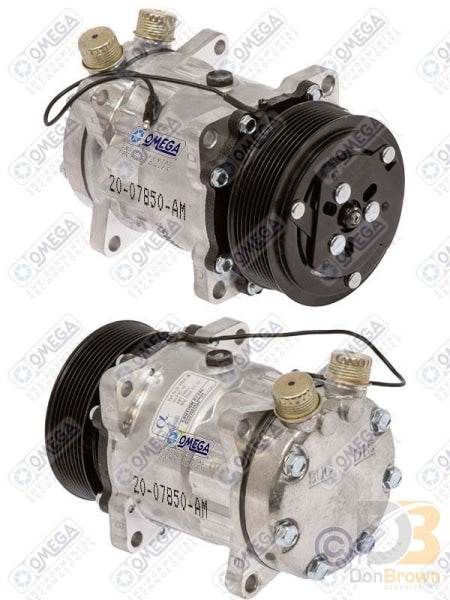 Compressor Sd7H15 7850 Pv8 119Mm 12V Cb Head 20-07850-Am Air Conditioning