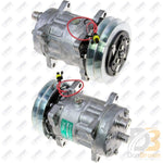 Compressor Sd7H15 8091 2A 150Mm 12V Hor Kg Head 20-08091 Air Conditioning