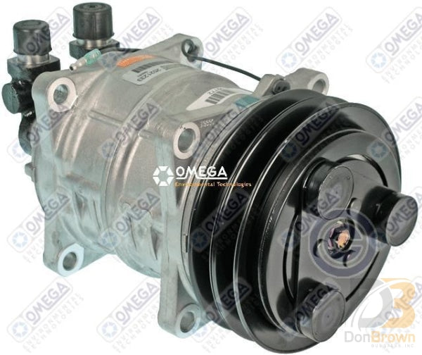 Compressor Tm-13Xs Ear V Org 2Ag 135 3E 12V B 1W W/o Oil 20-44070-Xd Air Conditioning