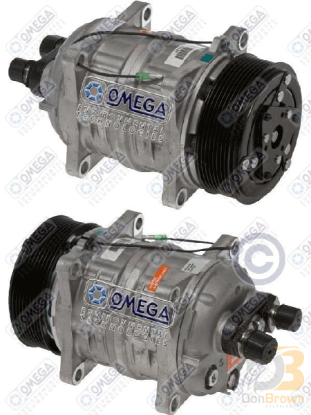 Compressor Tm-15Xd Hor B/o Pv8 120Mm 12V Ls W/o Oil 20-45322-Xd Air Conditioning