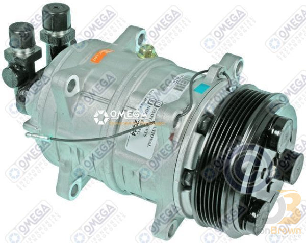 Compressor Tm-16Xs Ear V Org 6Gr 120 3E 12V B 1W W/o Oil 20-46019-Xd Air Conditioning