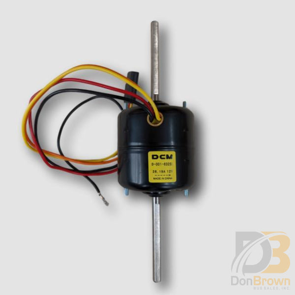 Mooo　dl-dq2501 D-001-632SL Dual shaft heater blower motor – Don Brown Bus Parts