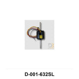 D-001-632SL Dual shaft heater blower motor