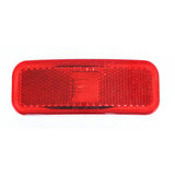 Marker Light, Incandescent, Red, Rectangular 08-007-007 MC44RB