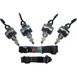 QRT MAX Kit for L Track with manual lap and shoulder belt Q-8300-A-L