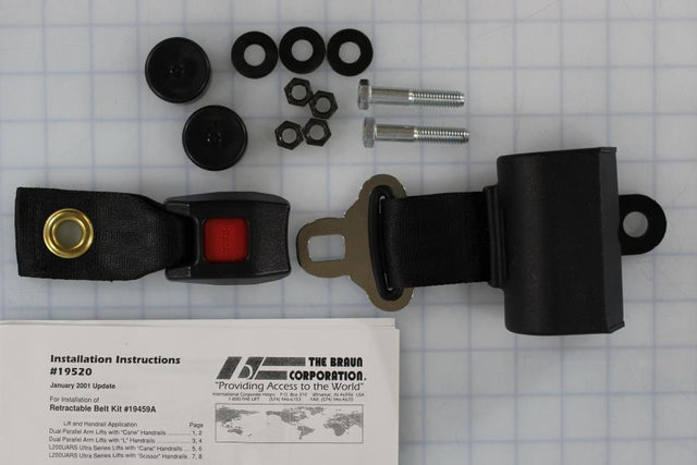 19459AKS BELT KIT D409 RETRACT ADA ARS KIT SHIPOUT