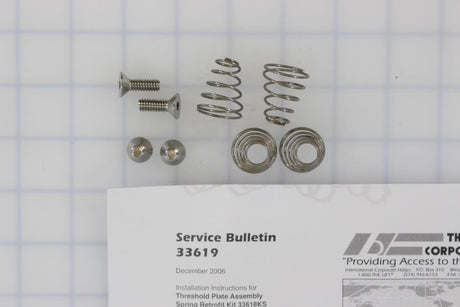 KIT THRESHOLD SPRING SERIES 01 A1 02 SHIPOUT   33618KS