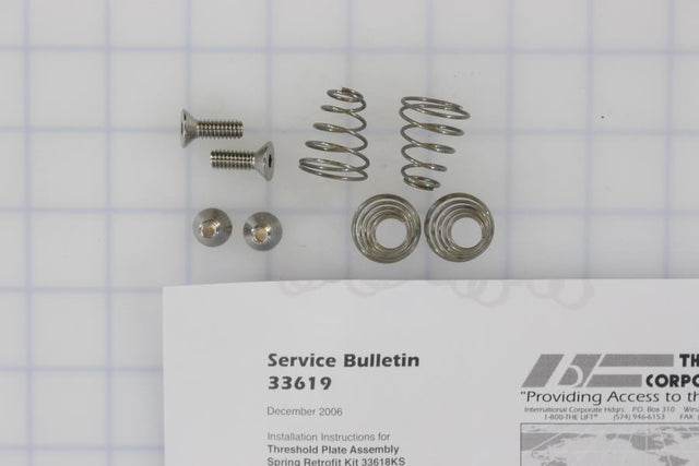 KIT THRESHOLD SPRING SERIES 01 A1 02 SHIPOUT   33618KS