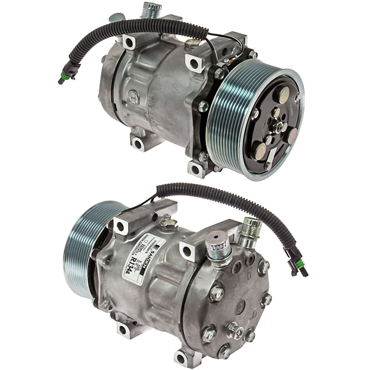 COMPRESSOR SD7H15 PV10  119mm 12V JV HEAD DIR MNT 20-04405