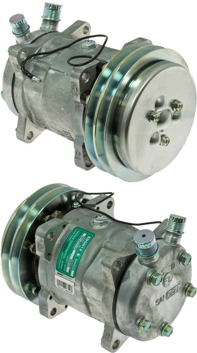 COMPRESSOR SD5H14  VOR 152mm 2A 12V 6651 / 4531 20-10066