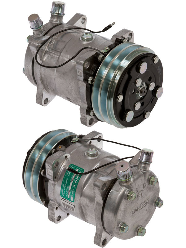 COMPRESSOR SD5H14 6664 VOR 132mm 2A 12V FL HEAD 20-10186