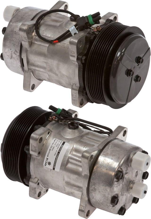 COMPRESSOR SD7H15 4637 HOR 133mm PV8 12V 20-10194-AM