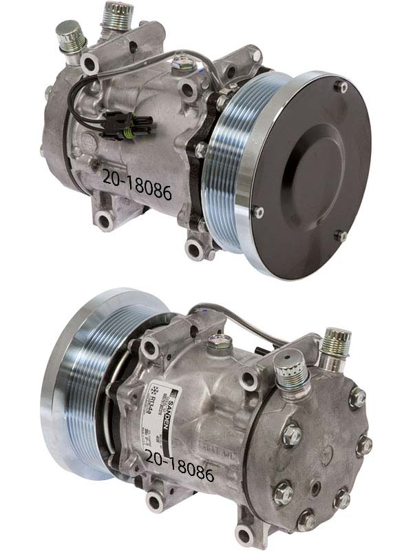 COMPRESSOR SD7H15 PV8 12V 133mm DIRECT MOUNT 20-18086
