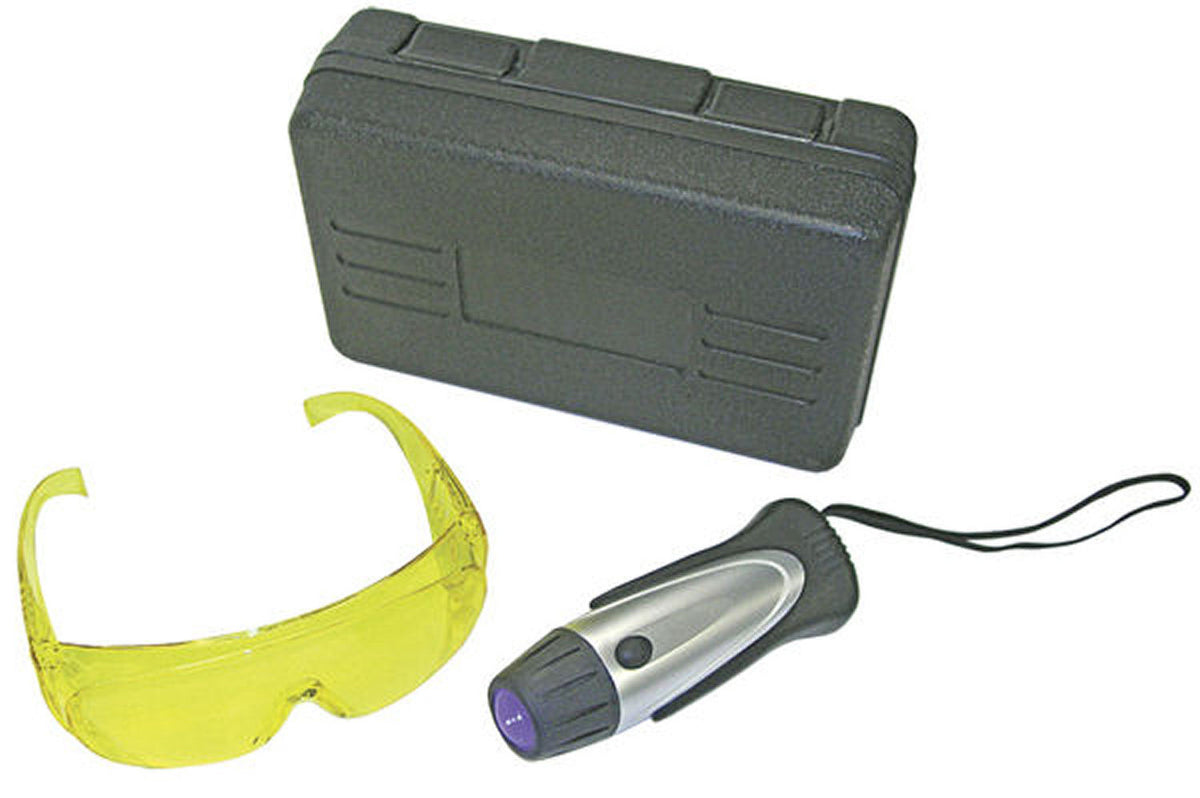Single LED U.v. Light Kit with U.v. Goggles MT1411
