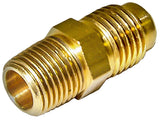 ADAPTER 1/8in MALE NPT x 7/16in-20 MALE FLARE MT1522