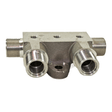 Manifold, Bitzer, 4 Port Low Profile 501373