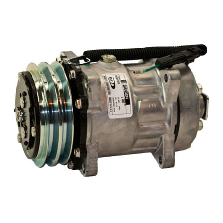 Compressor, 10 CID, FLX7, Ear, (2) V 1/2", 125MM, 12V, Pad 512267