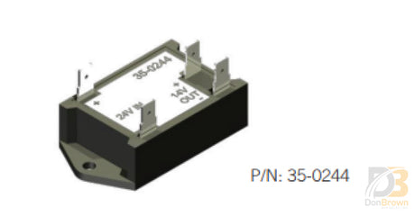 Dc-Dc Converter (12V-24V) 35-0244 Air Conditioning