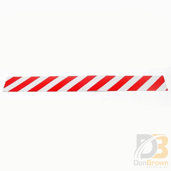 Decal 3.0X24 Red/white Diag Ri20282 Wheelchair Parts