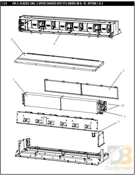 Drain Pan Assy Em3 Classic 79-62127-00 Air Conditioning