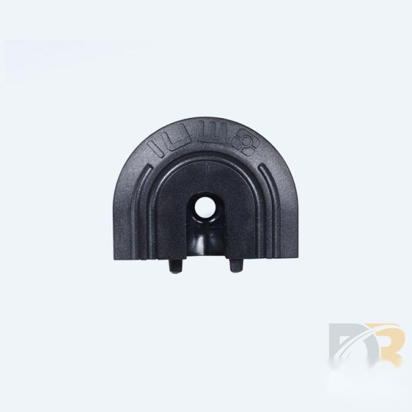 End cap for Flange Series OMNI L Track - Black QC06058 - Don Brown Bus Parts