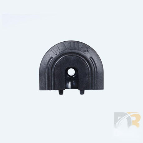 End cap for Flange Series OMNI L Track - Black QC06058 - Don Brown Bus Parts