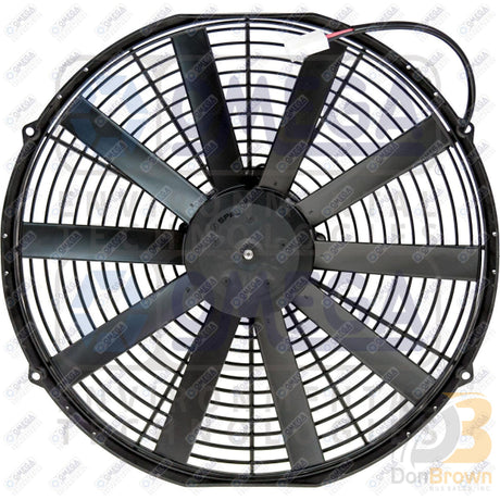 Fan Assembly 16In 24V Hp Pusher Mtr S Blades 25-14868-24-S Air Conditioning