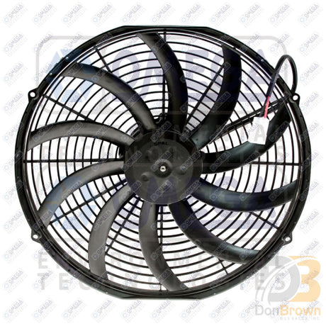 Fan Assembly 16In Hp Puller 12V Skewed Med Profile 25-14925-S Air Conditioning