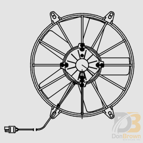 Fan & Motor Assy (24 Vdc) 54-00545-00 Air Conditioning