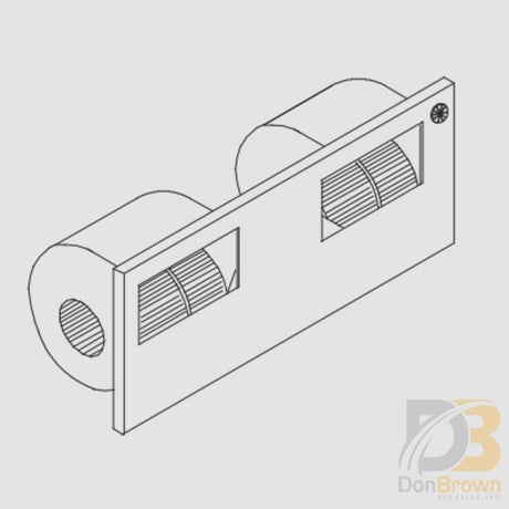 Fan & Motor Assy 24Vdc 54-00546-03 Air Conditioning