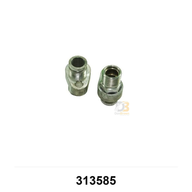 Fitting, #8 MIO x 1/2 Male C-Plate Seal 313585 - Don Brown Bus Parts