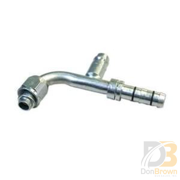 Fitting Clip 90° 1/2 Fo X #10 Hose W/high Side Access Aeroquip 313465 Air Conditioning