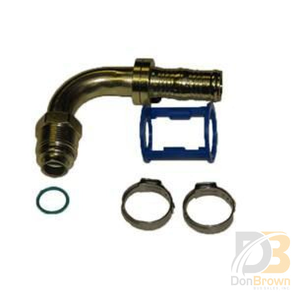 Fitting Clip-Lok 90° 5/8 Mo X #12 Hose Burgaflex 313518 Air Conditioning