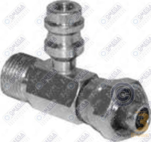 Fitting Universal Inline R134A Sv Port #8 35-16302 Air Conditioning