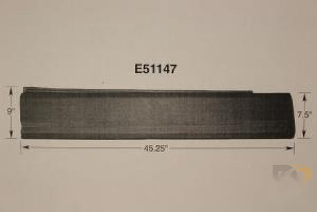 FLARE PASSENGER FRONT 08 RT   E51147 - Don Brown Bus Parts
