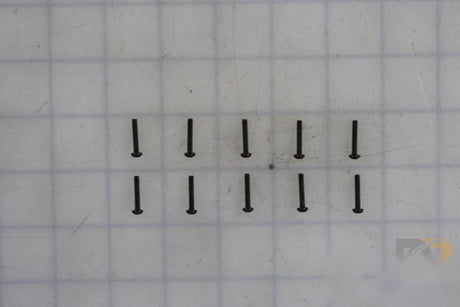 10 Pk / Screw Machine # 4-40 X 5/8" Rd HD Auto Black 14810-10KS